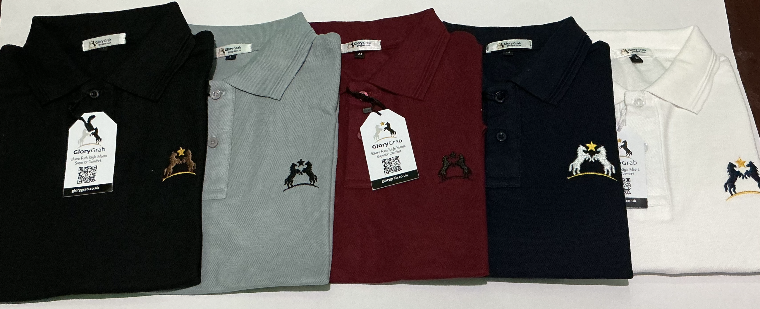 Polo T shirts - Ash - Image 4