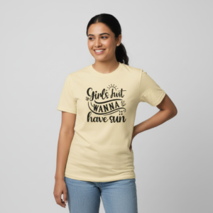 Round Neck - Girls Just Wanna Have Sun