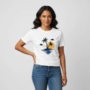 Round Neck - Sky With the Sun